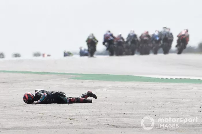 Accidente de Fabio Quartararo, Petronas Yamaha SRT 