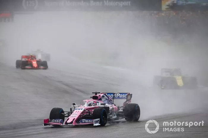 Sergio Perez, Racing Point RP19 (não terminou)
