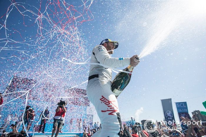 Ganador, Sam Bird, Envision Virgin Racing celebra