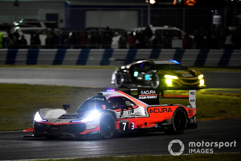 #7 Acura Team Penske Acura DPi, DPi: Helio Castroneves, Ricky Taylor, Alexander Rossi
