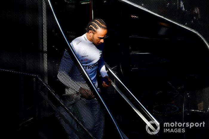 Lewis Hamilton, Mercedes AMG F1. 