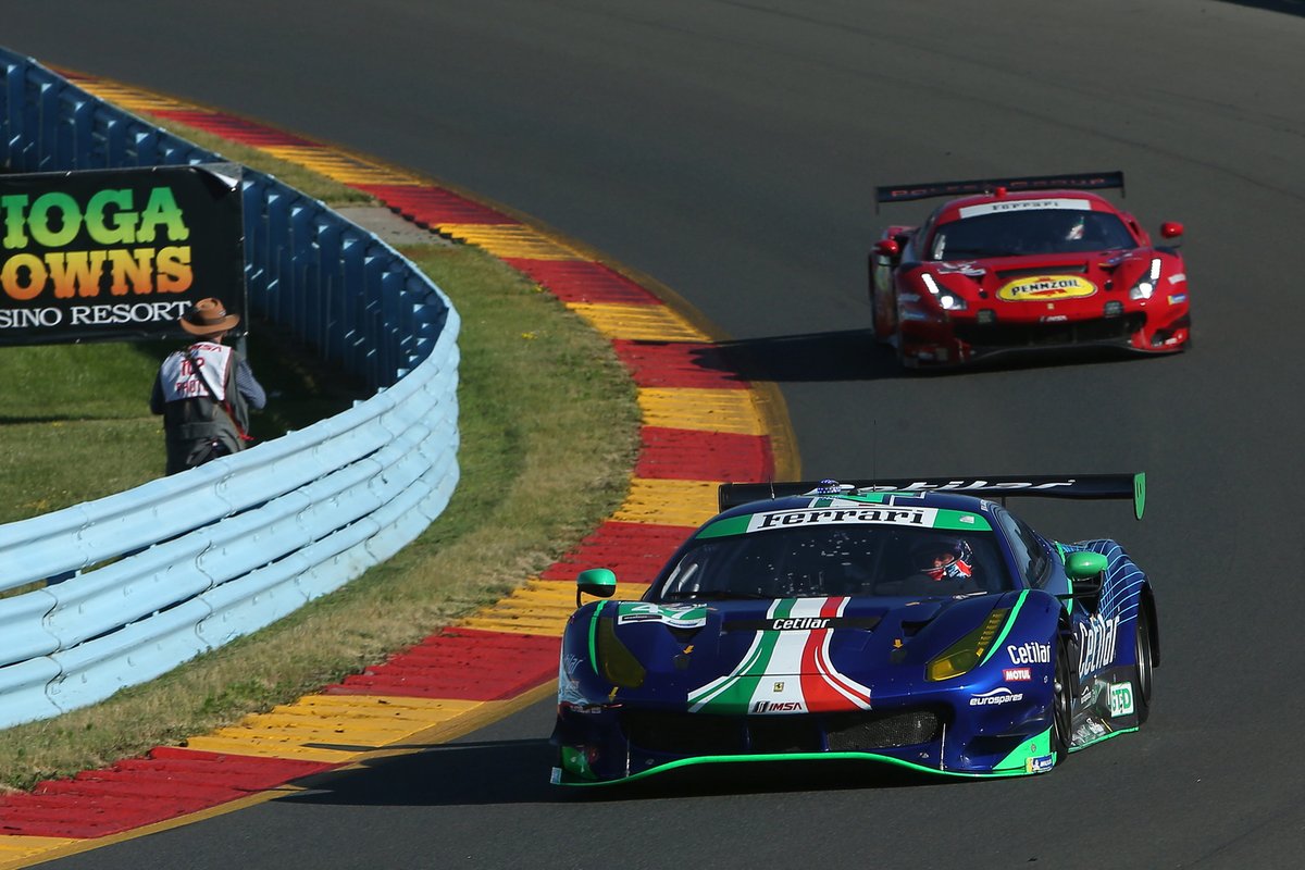 #47 Cetilar Racing, Ferrari 488 GT3, GTD: Roberto Lacorte, Giorgio Sernagiotto, Antonio Fuoco