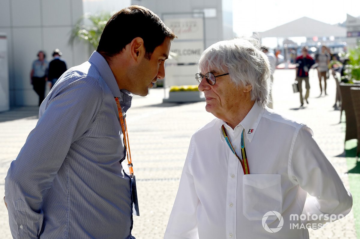 Carlo Boutagy, F1 Fanzone, Bernie Ecclestone, CEO Formula One Group FOM