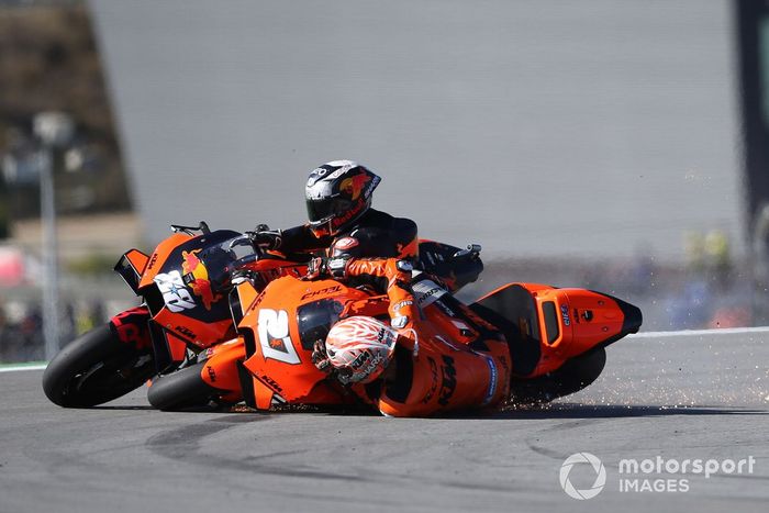 1- Iker Lecuona, KTM Tech3 - 26 caídas