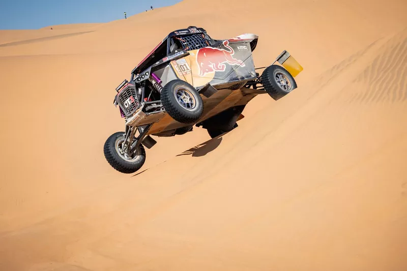 #301 Red Bull Off-Road Team USA: Cristina Gutierrez, Francois Cazalet
