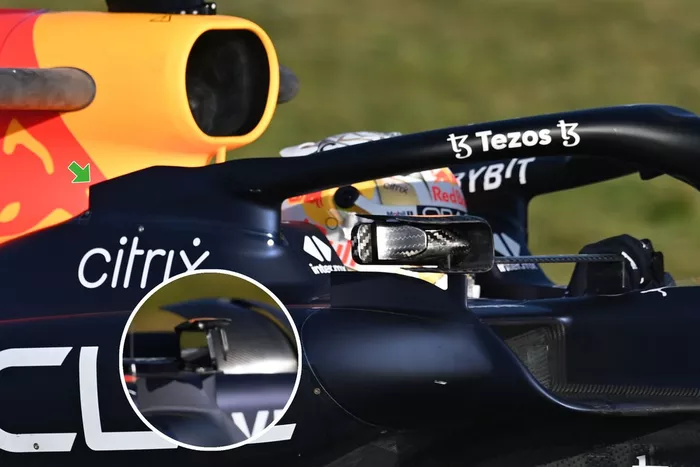 Red Bull Racing RB18 detail