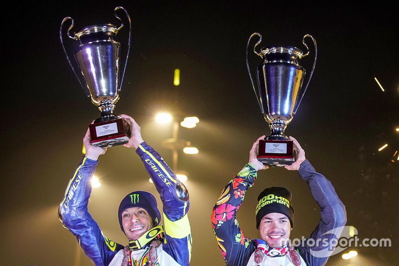 Valentino Rossi dan Franco Morbidelli