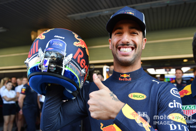 Daniel Ricciardo, Red Bull Racing kaskı