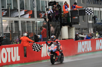 Le vainqueur Andrea Dovizioso, Ducati Team