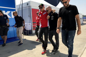 Jorge Lorenzo, Ducati Team, blessé après sa chute