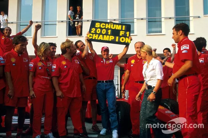 Campeón del Mundo en 2001