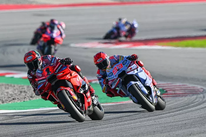 Francesco Bagnaia, Ducati Team, Marc Marquez, Gresini Racing
