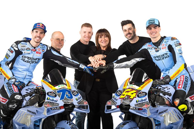 Alex Márquez, Carlo Merlini, Luca Gresini, Nadia Padovani, Fermin Aldeguer, Gresini Racing