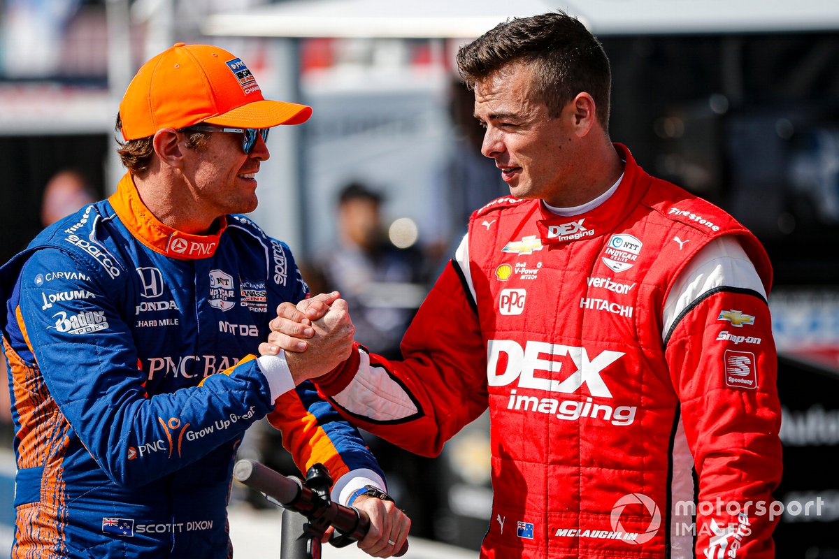 McLaughlin grew up watching Dixon win in IndyCars and now is New Zealand's next big hope