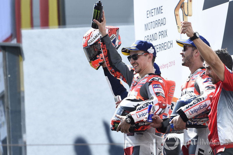 Winner Jorge Lorenzo, Ducati Team