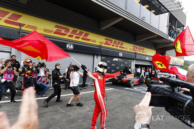 Sebastian Vettel győzelme a Belga Nagydíjon - F1 2018