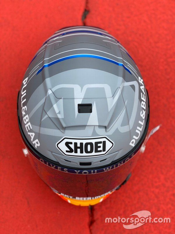 Casco Alex Márquez pretemporada