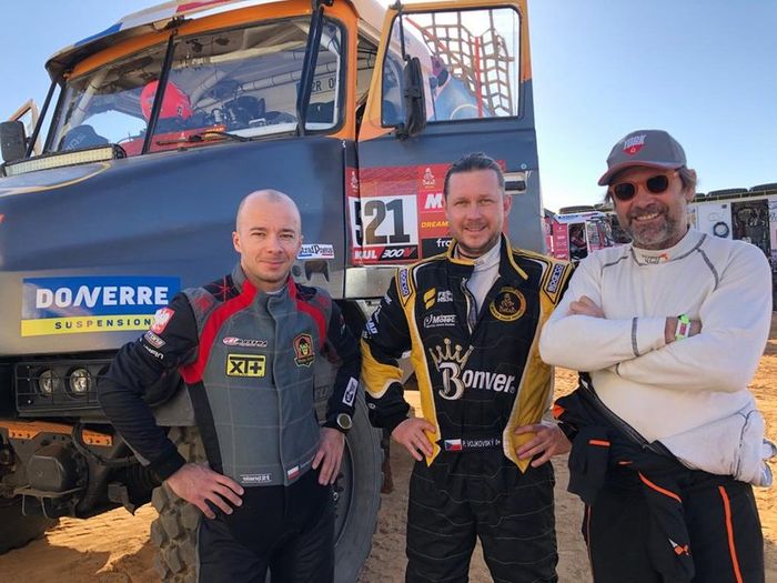 Patrice Garrouste, Szymon Gospodarczyk, Petr Vojkovsky, Tatra Jamal