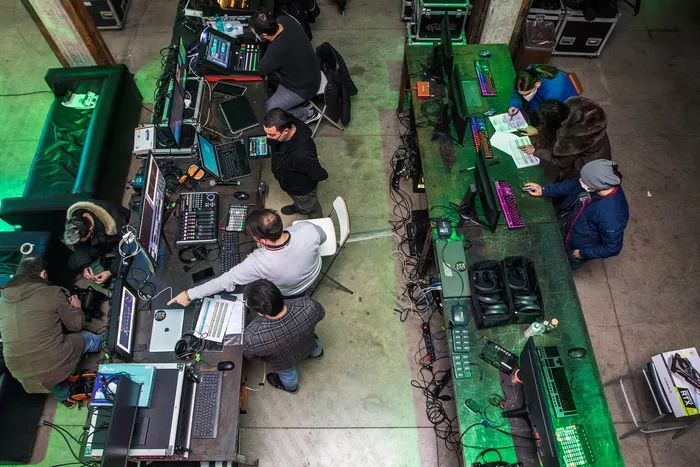 Bastidores del primer evento Electric Days Digital en Estados Unidos