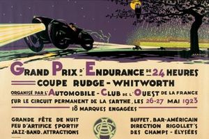 Le Mans posters from 1923 to the present day