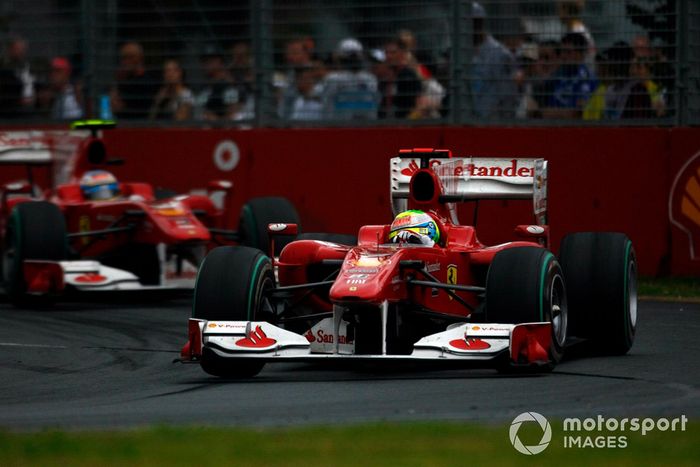Felipe Massa, Ferrari F10, Fernando Alonso, Ferrari F10