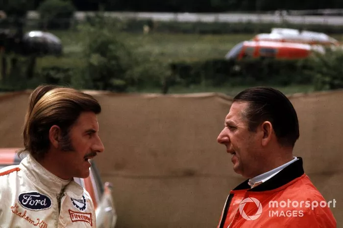 Graham Hill, Lotus 49C and Rob Walker 
