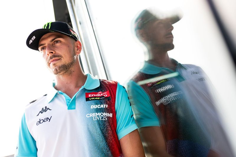 Franco Morbidelli. VR46 Racing Team Cremonini Live 25 librea