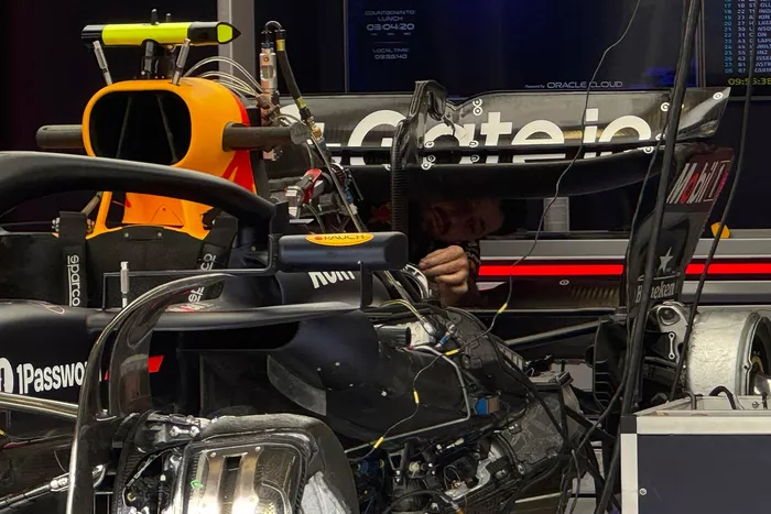 Red Bull Racing detalles técnicos