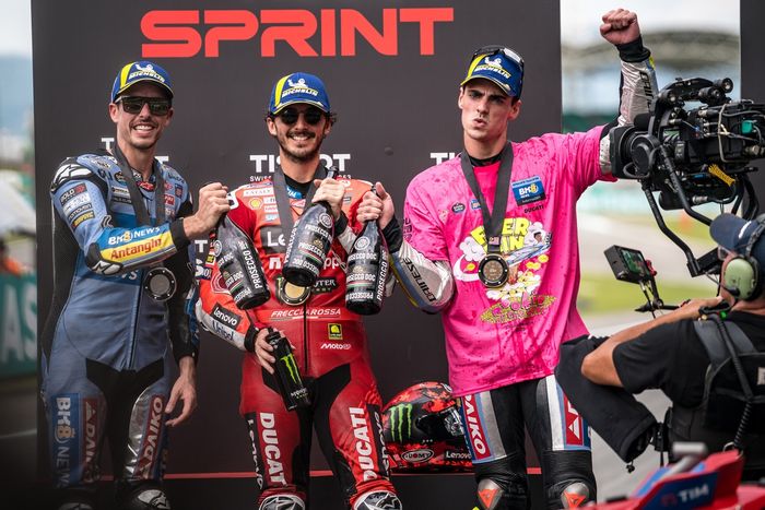 Фермин Альдегер, Gresini Racing, Франческо Баньяйя, Ducati Team, Алекс Маркес, Gresini Racing