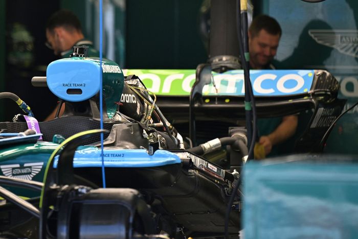 Aston Martin AMR24 detalle