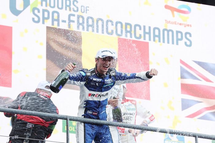 Podio: #41 Realtime by WRT Oreca 07 Gibson LMP2 de Ferdinand Habsburg-Lothringen