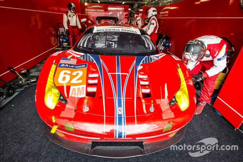 #62 Scuderia Corsa Ferrari 458 Italia: Bill Sweedler, Jeff Segal, Townsend Bell