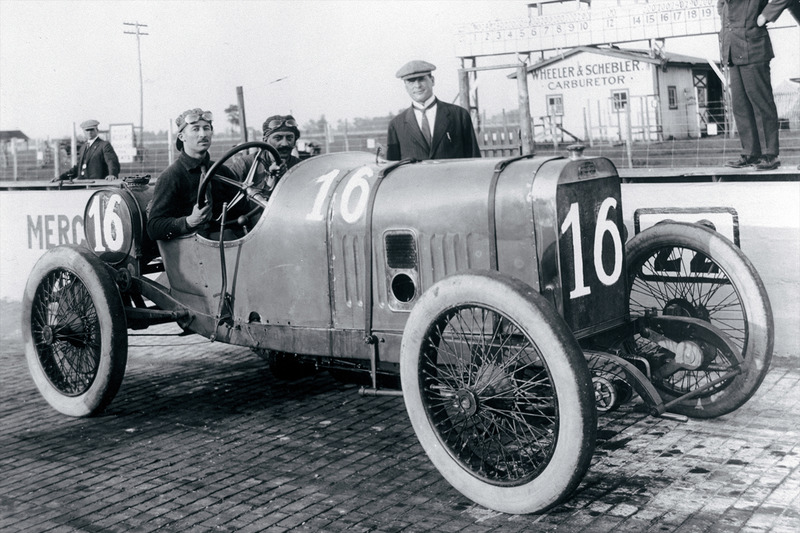 Race winner Jules Goux, Peugeot