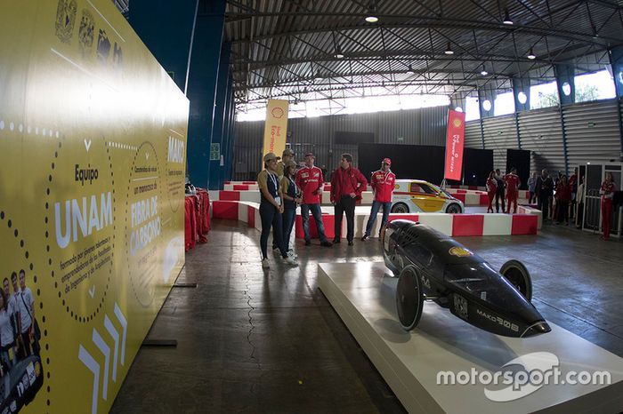 Marc Gene, Piloto de prueba, Scuderia Ferrari y estudiantes de la UNAM con el coche Mako en el Shell Eco-marathon cars