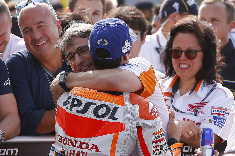 Il vincitore della gara Dani Pedrosa, Repsol Honda Team