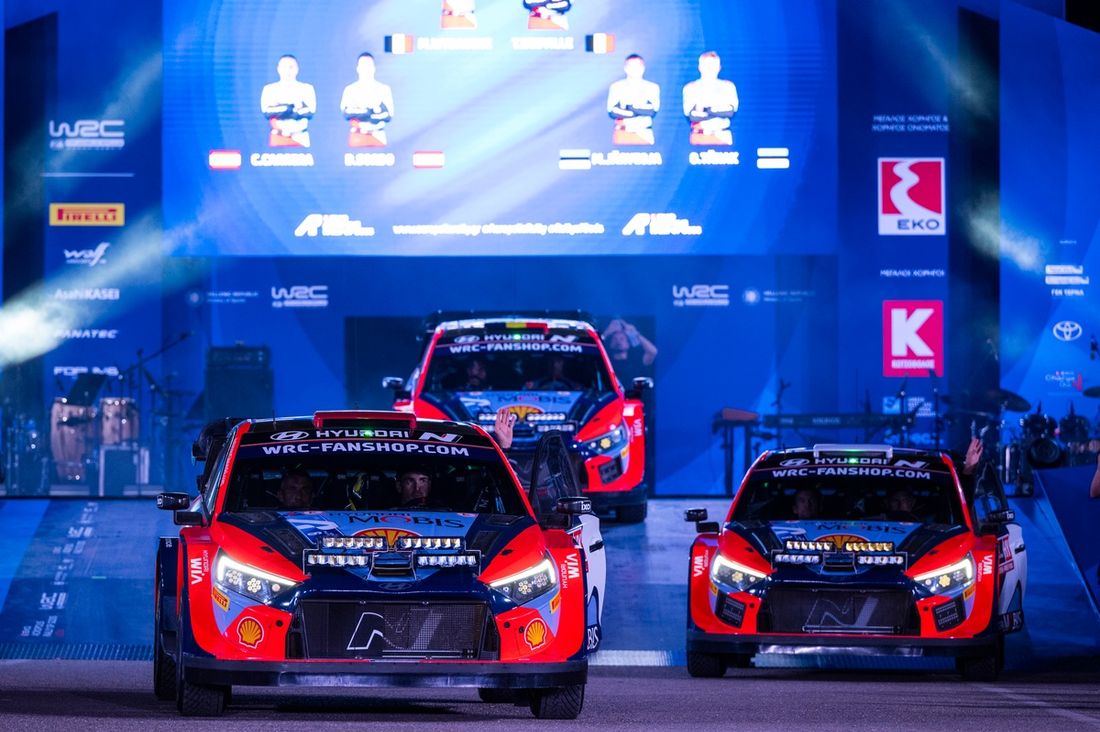 Dani Sordo, Cándido Carrera, Hyundai World Rally Team Hyundai i20 N Rally1