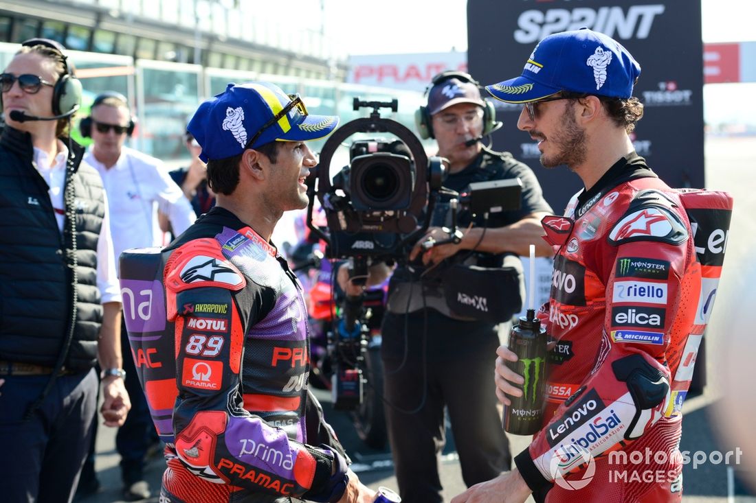 Francesco Bagnaia, Ducati Team, Jorge Martin, Pramac Racing