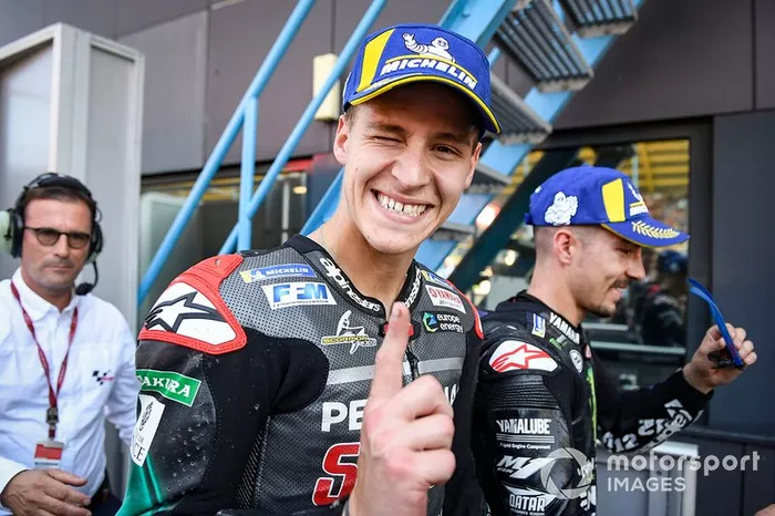 Ganador de la pole Fabio Quartararo, Petronas Yamaha SRT
