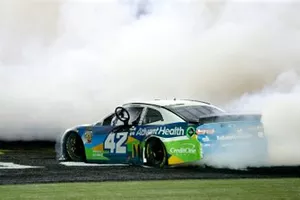 All-Star Race Winner Kyle Larson, Chip Ganassi Racing, Chevrolet Camaro Advent Health