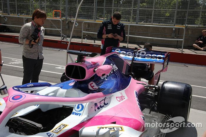 Racing Point detalle técnico