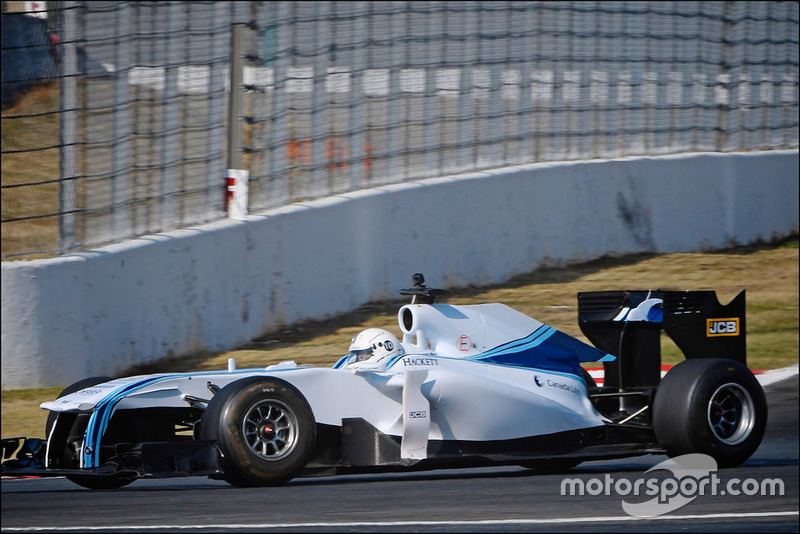 Tes mobil F1 Williams