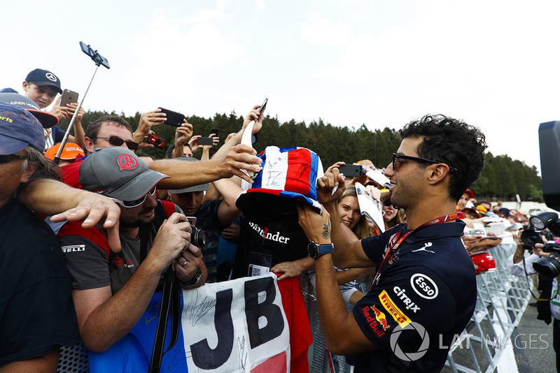 A Belga Nagydíj rajongói - F1 2018