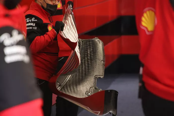 Piezas del Ferrari F1-75