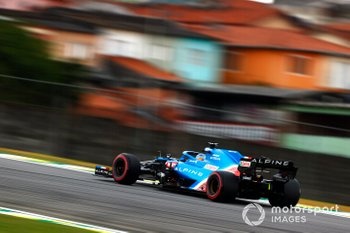 Alonso bovenaan in laatste training Brazilië, Verstappen tweede