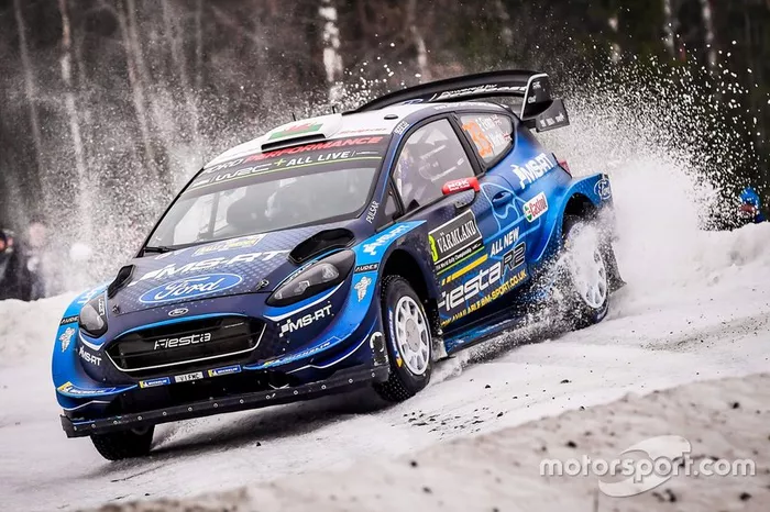 Elfyn Evans, Scott Martin, M-Sport Ford WRT Ford Fiesta WRC