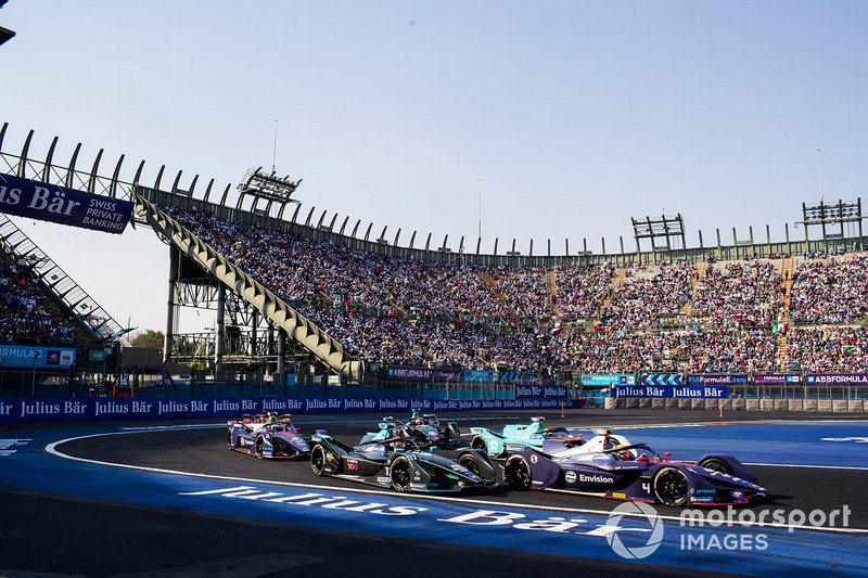 Robin Frijns, Envision Virgin Racing, Audi e-tron FE05 Gary Paffett, HWA Racelab, VFE-05, Tom Dillmann, NIO Formula E Team, NIO Sport 004