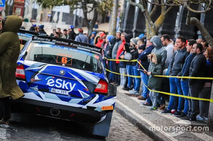 Łukasz Habaj, Daniel Dymurski, Skoda Fabia R5, Azores Rallye