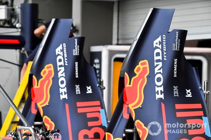 Cubierta motor del Red Bull Racing RB15 