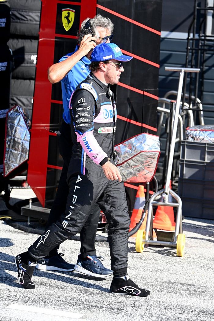 Fernando Alonso, equipo Alpine F1