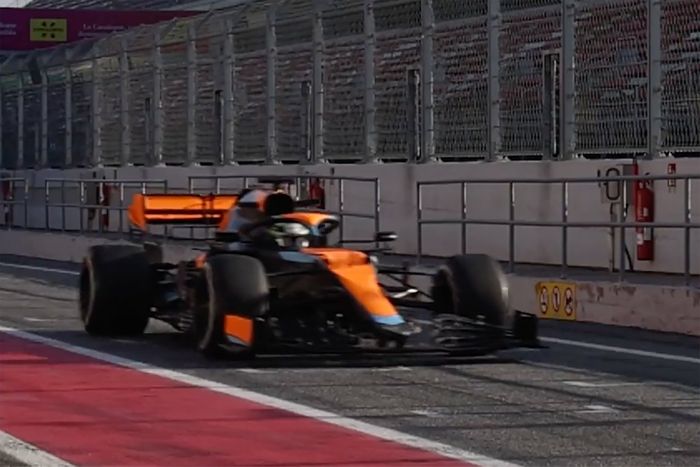 Prueba Patricio O'Ward, McLaren MCL35M